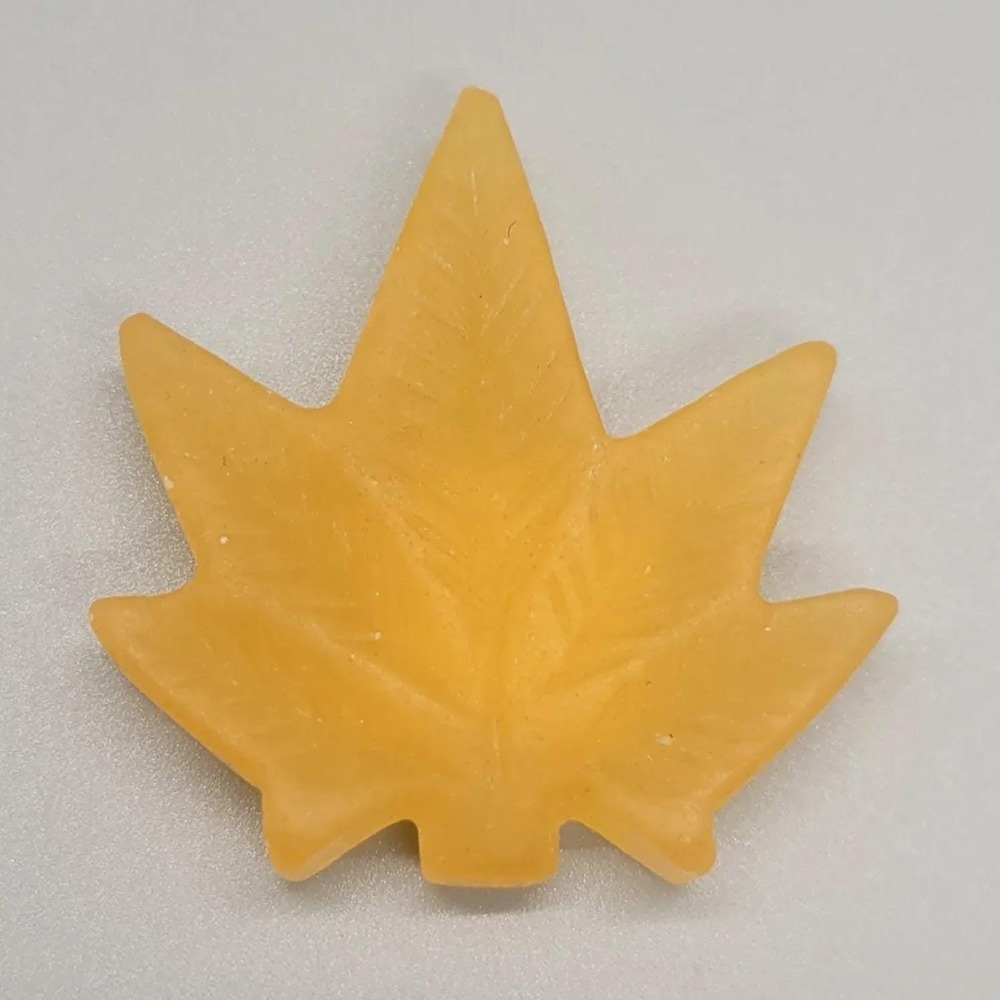 Yellow Calcite Cannabis Leaf Carved Stone, Weed Leaf, Cannabis Hemp Crystal